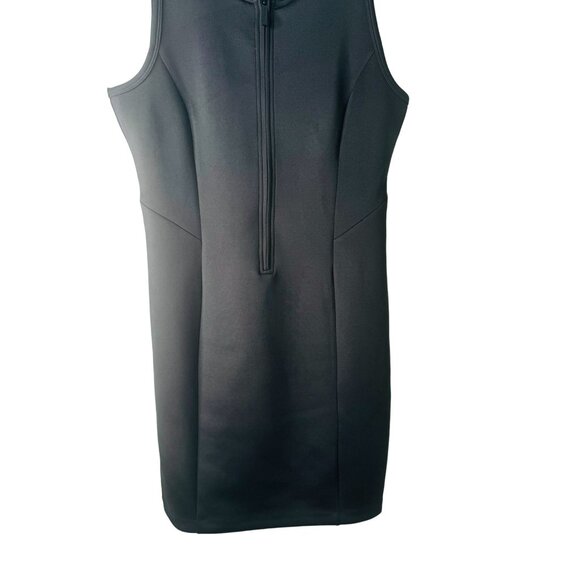 NWT Michael Kors10 Sleeveless Black Dress Zip-Up Stretchy - Picture 9 of 11